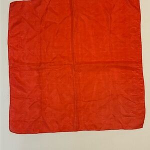 Vibrant Red Scarf